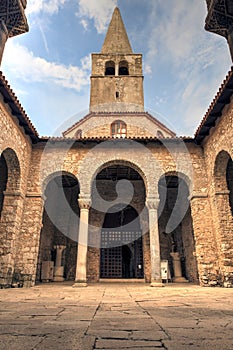 Atrium of the Euphrasian Basilica, Porec