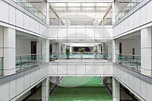 Atrium in an office building