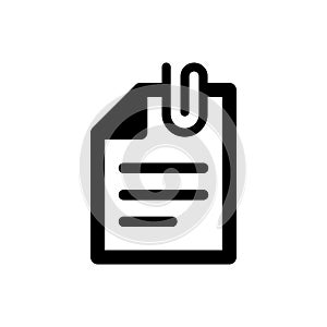 Attach document icon