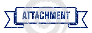 attachment ribbon. attachment grunge band sign.