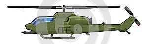 Attack helicopter