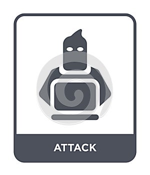 attack icon in trendy design style. attack icon isolated on white background. attack vector icon simple and modern flat symbol for