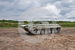 Attacking infantry fighting vehicle