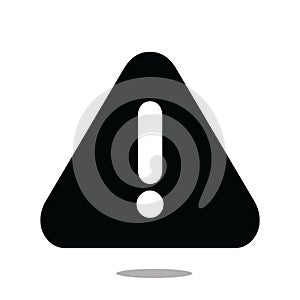 Attention Icon vector isolated white background-05