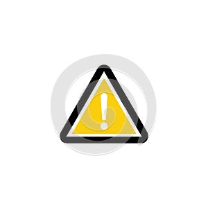 Attention sign icon vector design symbol