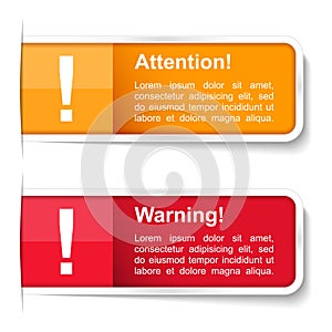 Attention and Warning Labels