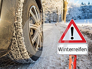 Attention winter tires