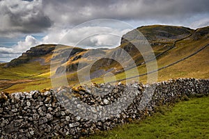 Attermire Scar above Settle in the Dales