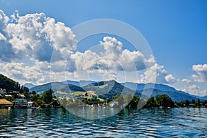 Attersee lake in Austria