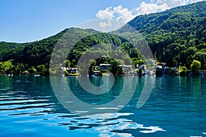 Attersee lake in Austria