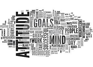 Attitude Adjustment Nine Ways To Transform You From Mediocre To Magnificentword Cloud