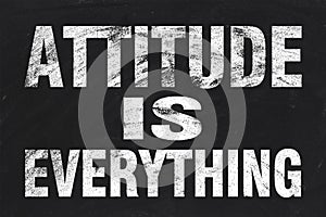 Attitude is everything