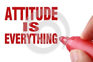 Attitude is everything