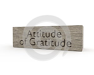 Attitude of Gratitude