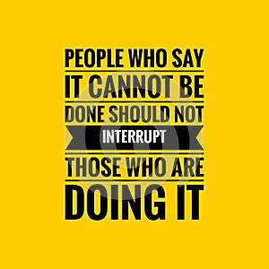 Attitude Quote. Inspirational motivating quote on yellow background. Inspirational quote, motivational quote for wall post.