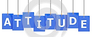 Attitude tag banner