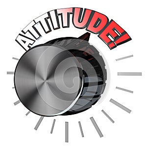 Attitude Volume Knob Turned to Highest Level to Succeed