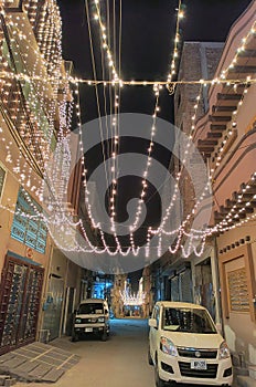 Attock city Madni chowk Streets