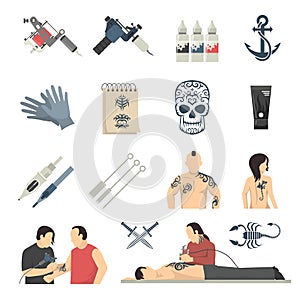 attoo Studio Flat Icons Collection