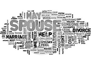 Attorney Marilyn Gale Vilyus Offers Guidance On Divorce Should One Get Divorced Or Not Word Cloud