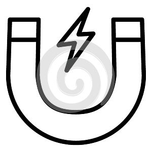 Attract Isolated Vector Icon which can easily modify