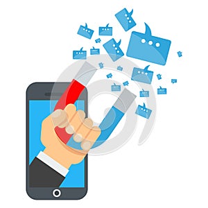 Attraction of message