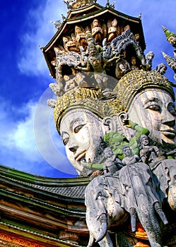 Attraction in Pattaya- Face of God