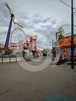 Attractions at Prater amusement park