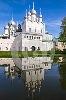 Attractions of Rostov Kremlin, Russia