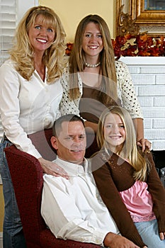 Attractive Blond Family 1