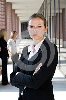 Attractive businesswoman