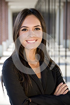 Attractive businesswoman