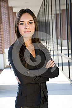 Attractive businesswoman