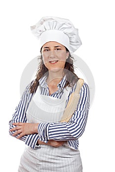 Attractive cook woman