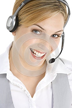 Attractive Customer Services Representative