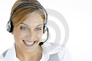 Attractive Customer Services Representative