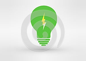 An attractive Green Energy logo symbol.
