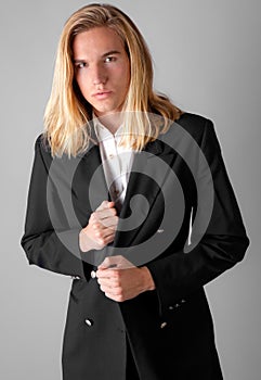 Attractive Guy in Blazer photo