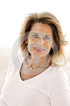 Attractive Mature Woman Portrait