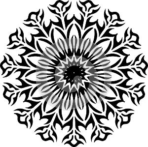 simple mendela attractive pattern design