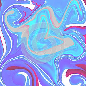 Attractive multi colored liquid abstract background vector