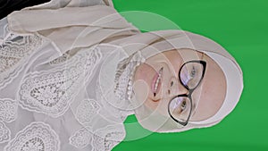 Attractive Muslim female in hijab