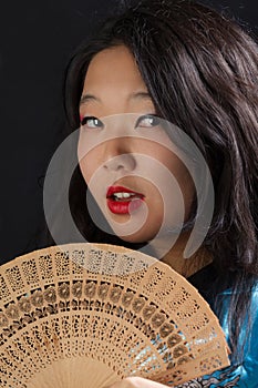 Attractive oriental girl