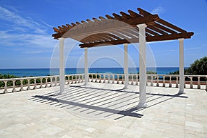 Attractive pergola