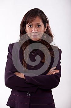 Attractive thirties asian business woman