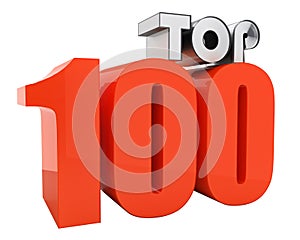 Attractive TOP 100 3d-text