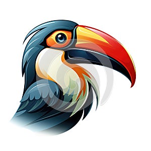 Attractive Toucanet Logo Design AI Generated