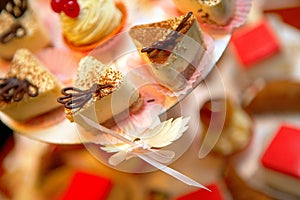 Attractive wedding pancakes