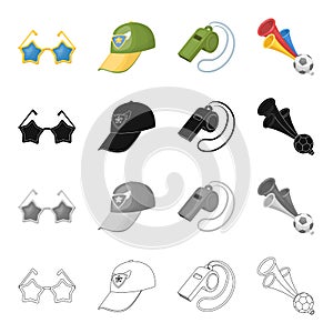 Attributes, symbols, sport, and other web icon in cartoon style. Olympics, achievements, winnings icons in set