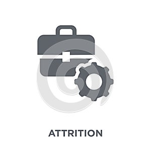 Attrition icon from Time managemnet collection.